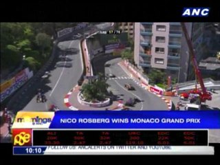 Rosberg wins Monaco GP for Mercedes