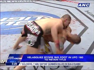 Velasquez stops 'Big Foot,' retains title