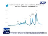 Champions League final takes over Twitter