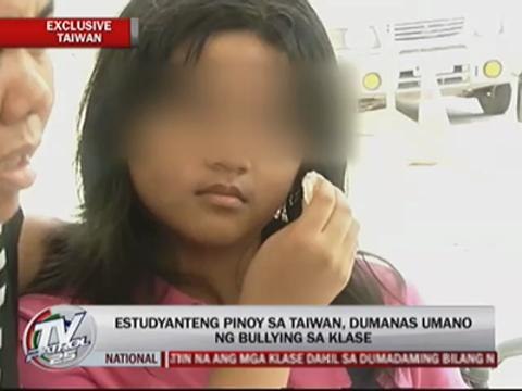 EXCL: Pinay student bullied in Taiwan