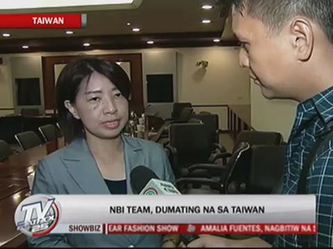 NBI team arrives in Taiwan for probe
