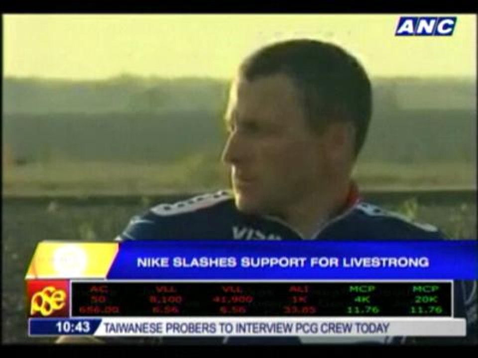 Nike slashes support for Livestrong