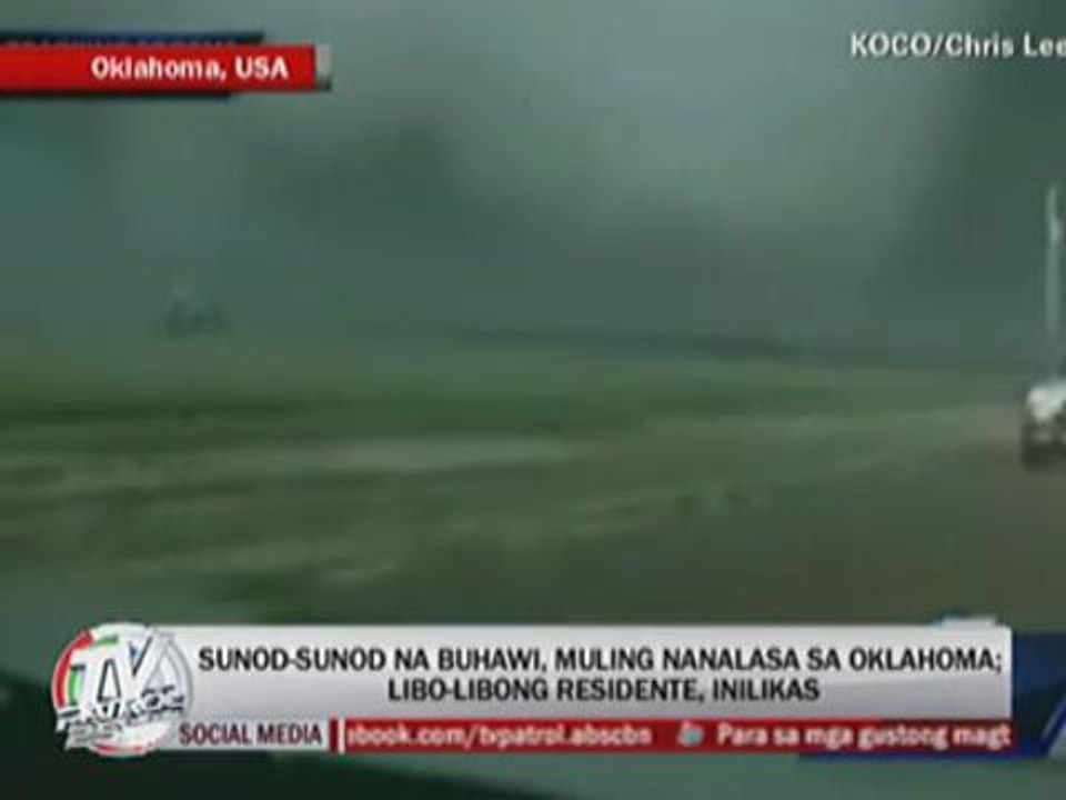 Tornadoes hit Oklahoma anew