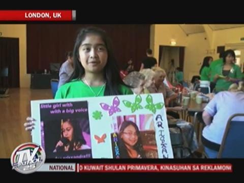 Pinoys in UK back kababayan in 'BGT' finals