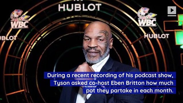 Mike Tyson Smokes Thousands of Dollars of Weed a Month