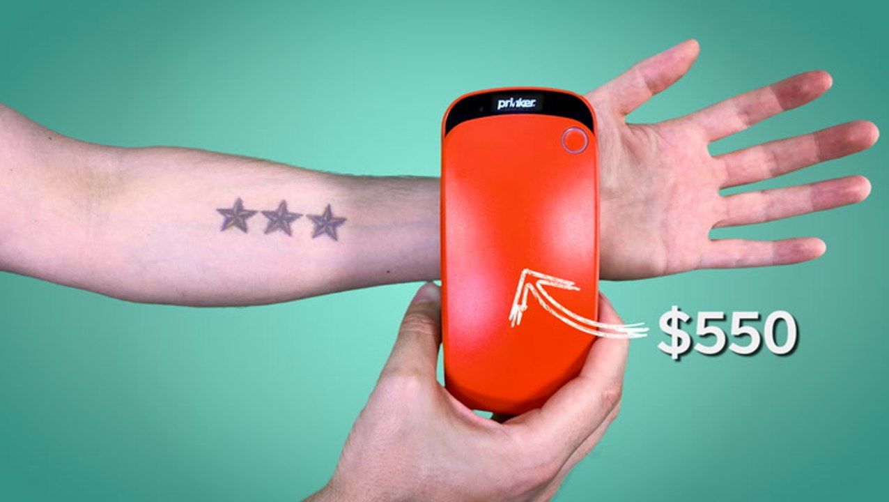 We tested a temporary tattoo printer — here's how we rated it