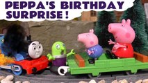 Peppa Pig Birthday Surprise with Thomas and Friends and the Funny Funlings in this Family Friendly Full Episode English Toy Story for Kids