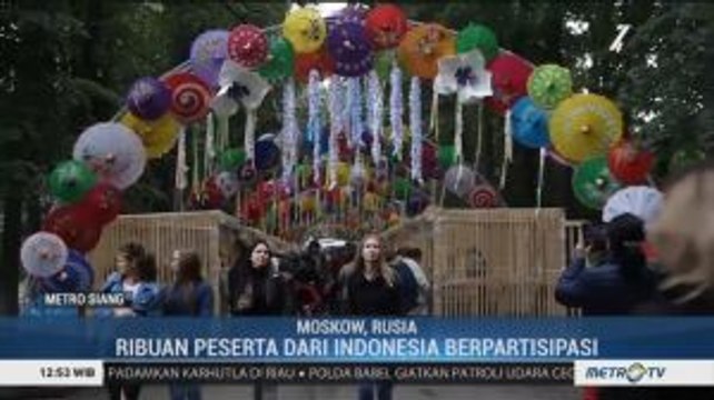Festival Budaya Indonesia Disambut Antusias di Rusia