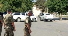 Güvenli Bölge kapsamında Türkiye'de bulunan ABD'li Korgeneral Twitty, Suriye sınırında incelemede bulundu