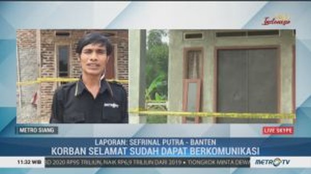 Kondisi Korban Selamat Pembunuhan Sekeluarga di Serang Mulai Membaik