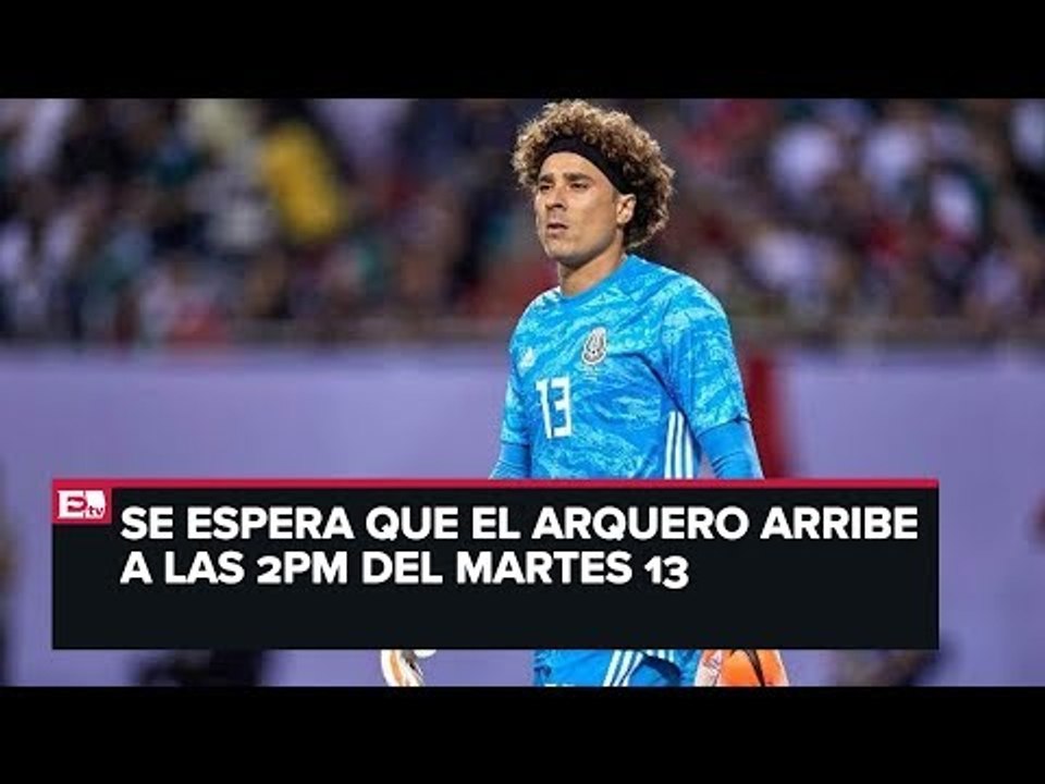 Guillermo Ochoa ya viaja rumbo a CDMX