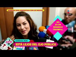 ¿Bárbara Mori enemistada con los medios? | De Primera Mano