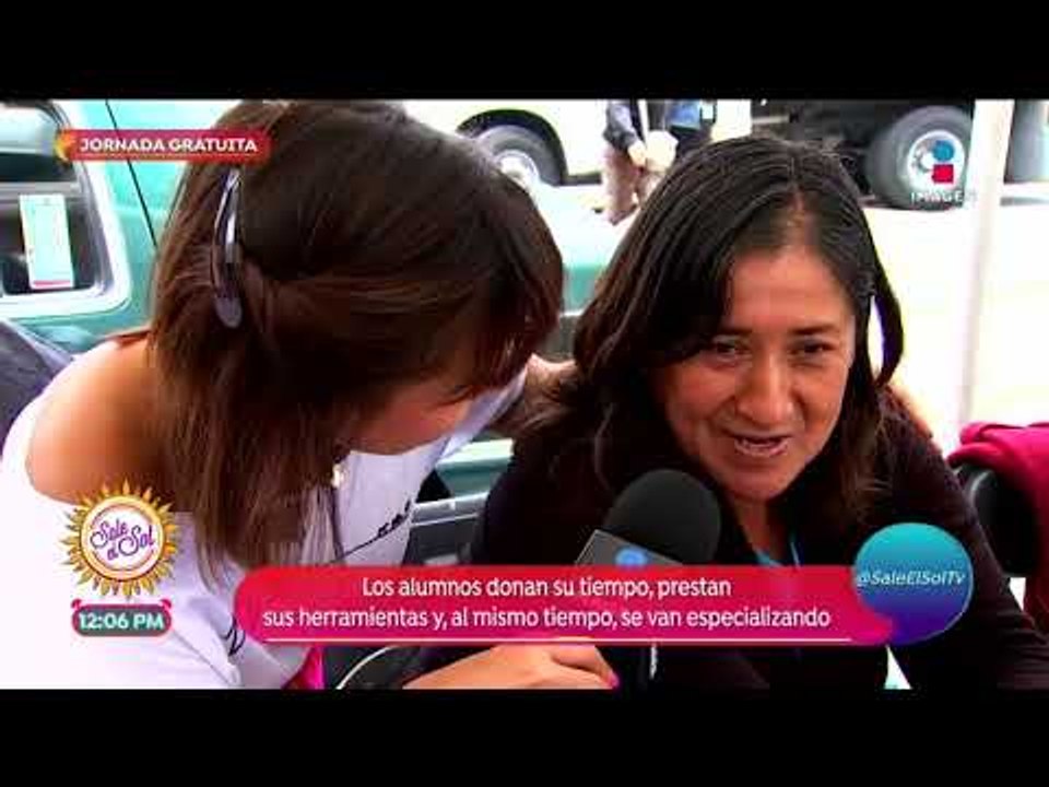Ana Alicia fue a la jornada de salud en la colonia Belisario Domínguez | Sale el Sol