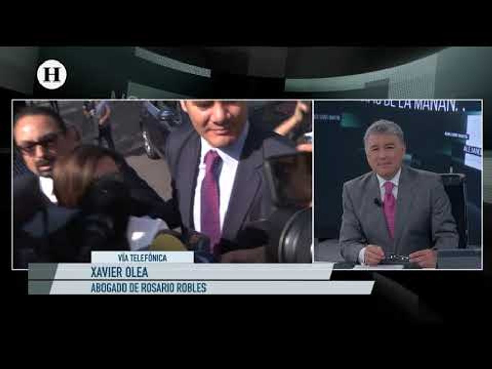 Abogados de Rosario Robles tienen como prioridad que viva su proceso en libertad