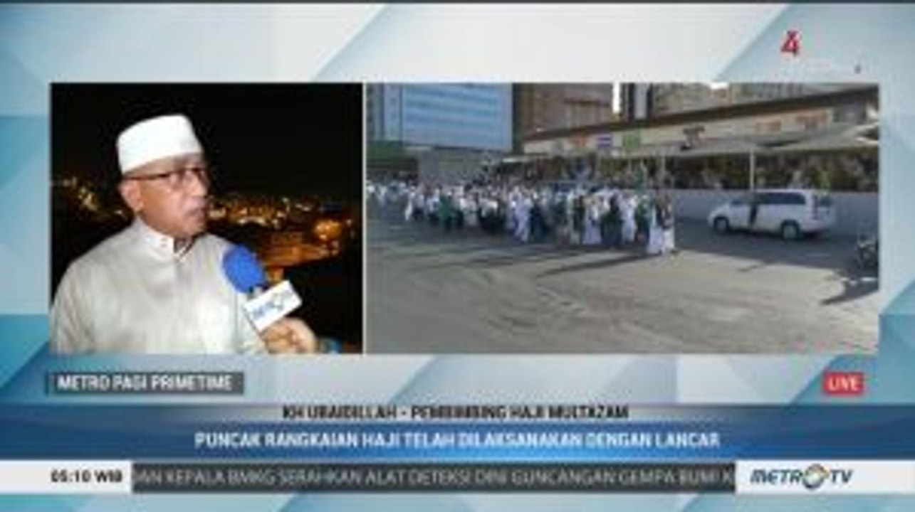 Usai Lontar Jumrah, Jemaah Haji Tinggalkan Mina