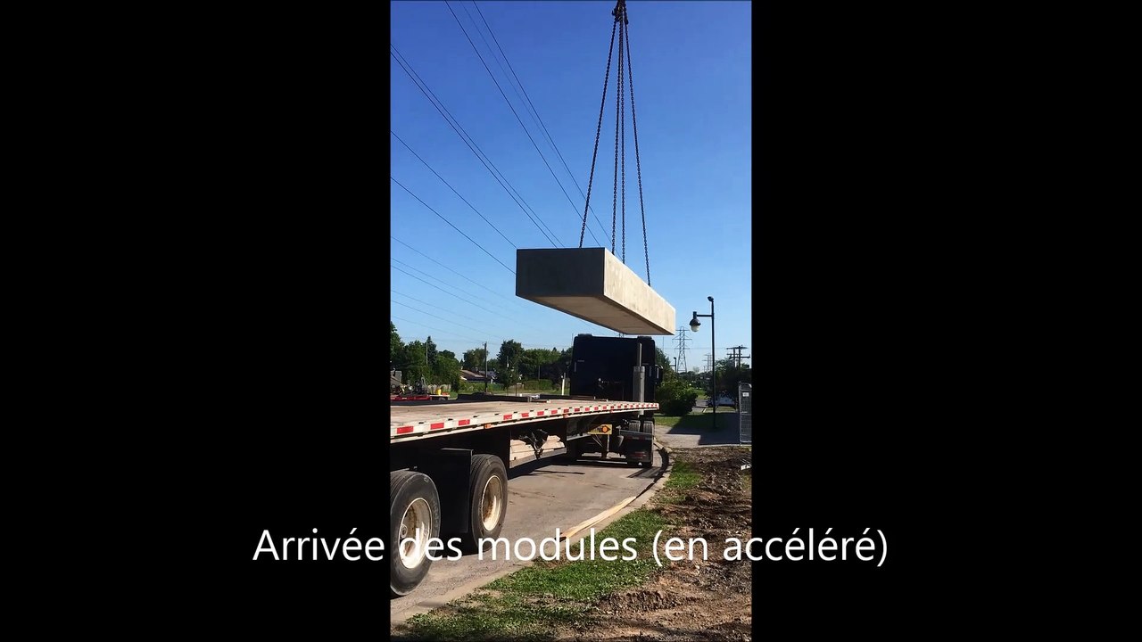 Skatepark en chantier