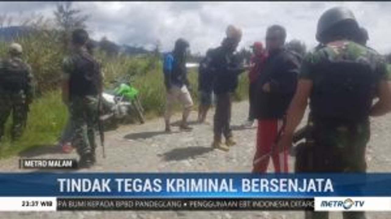 Polisi dan TNI Diserang KKB Saat Olah TKP Penembakan Briptu Hedar