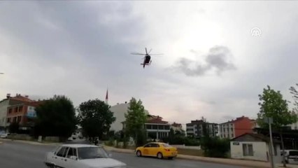 Motosikletten düşen sürücü hayatını kaybetti