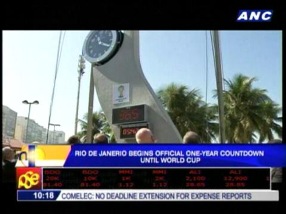 One-year countdown to World Cup begins