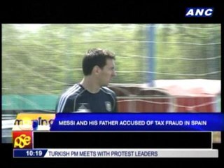 Messi, father accused of tax fraud in Spain