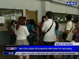 3 million college students return to school