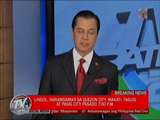 Strong earthquake felt in Metro Manila