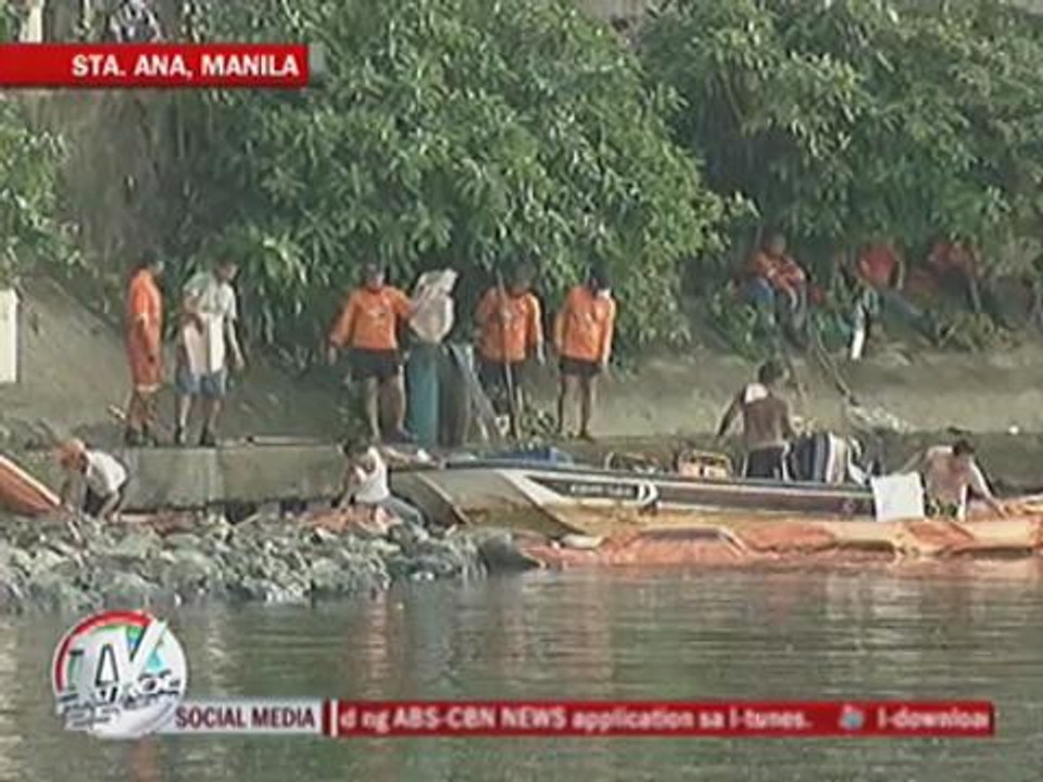 Up to 1,000 liters of oil spilled in Pasig River