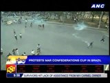 Protests mar Confederations Cup in Brazil