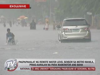 EXCL: MMDA, DOST to test flood sensors