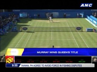 Murray wins Queen's title