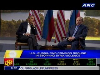 U.S., Russia find common ground in stopping Syria violence