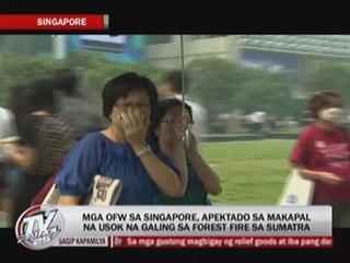 Thick haze from Indonesia chokes Singapore