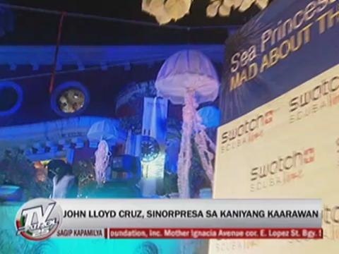 Angelica gives John Lloyd a surprise on 30th b'day