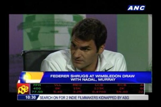 Federer targets 8th Wimbledon title