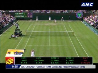 Sharapova falls in Wimbledon's second round