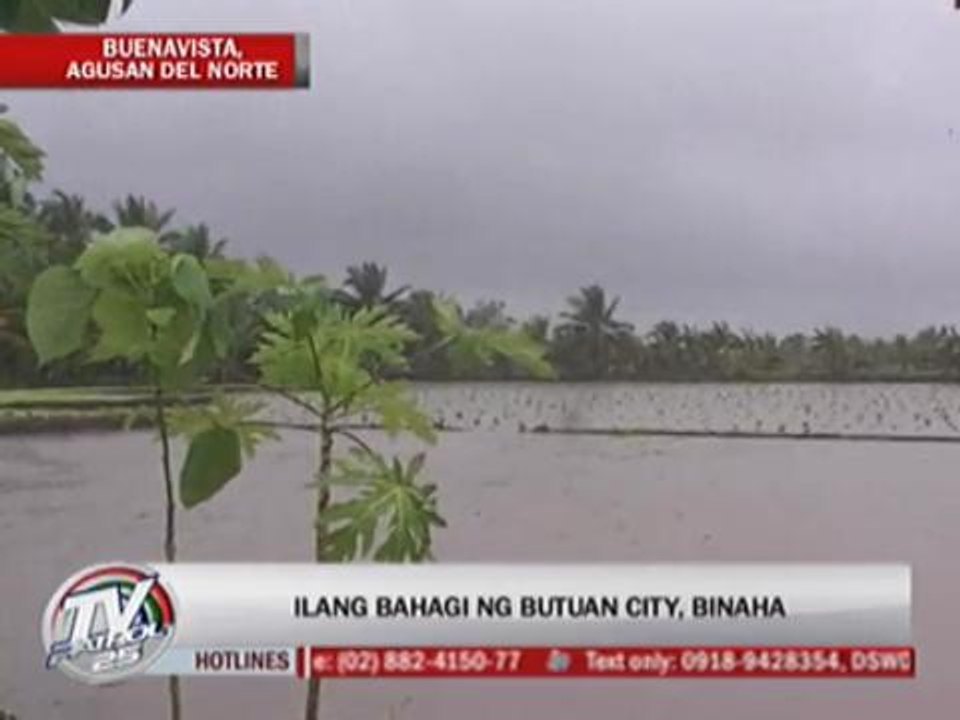 Heavy rains trigger floods in Butuan