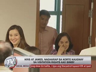 Kris, James agree on visitation rights