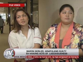 Geisler sentenced to prison for lasciviousness