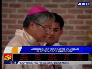 Archbishop Socrates Villegas elected CBCP president