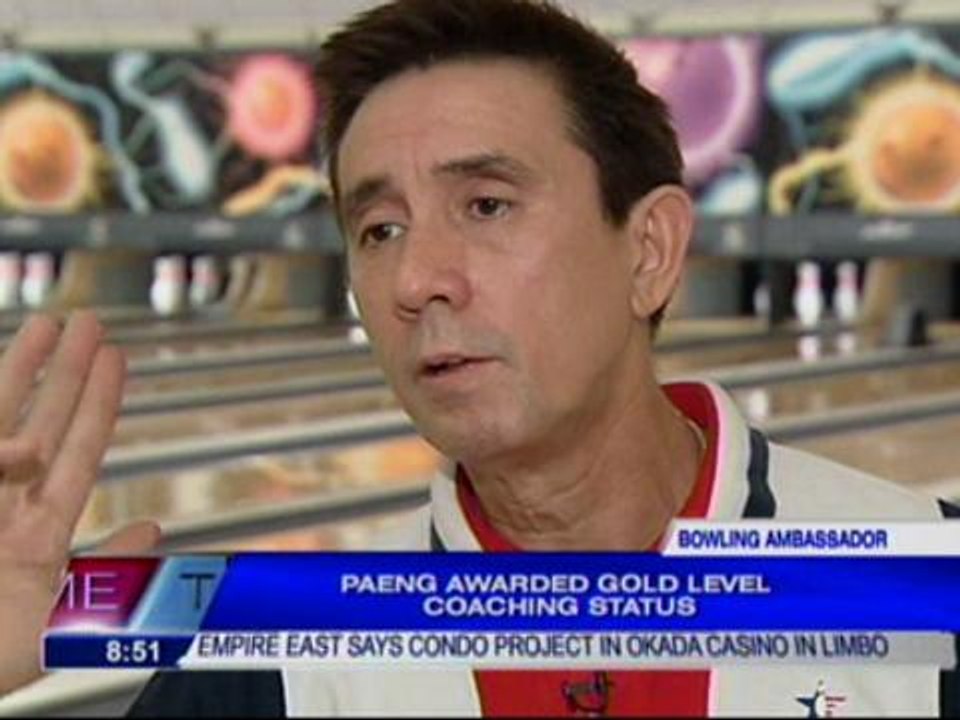 Paeng Nepomuceno awarded gold level coaching status