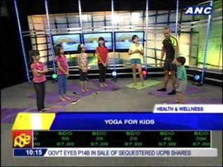 Yes, kids can do yoga, too