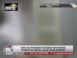 Bullying of high school student caught on cam