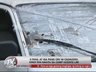 Cadavero's vehicles, papers missing