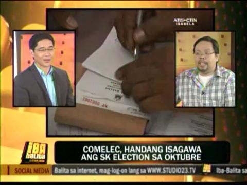 Mano-Mano: Is Comelec ready for SK elections?