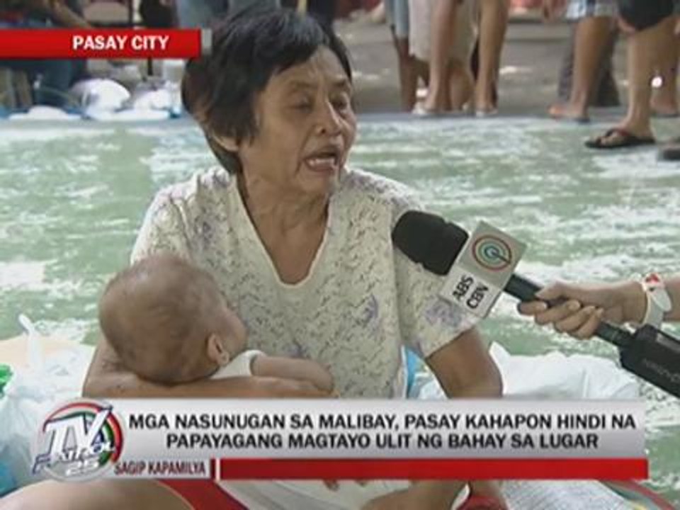 Students, fire victims share Pasay school