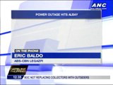 Power outage hits Albay