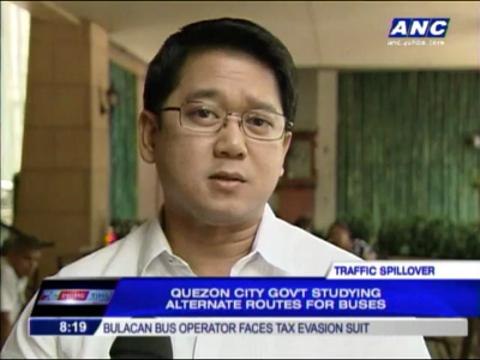 Traffic heavy in Pasay, QC amid Manila bus ban