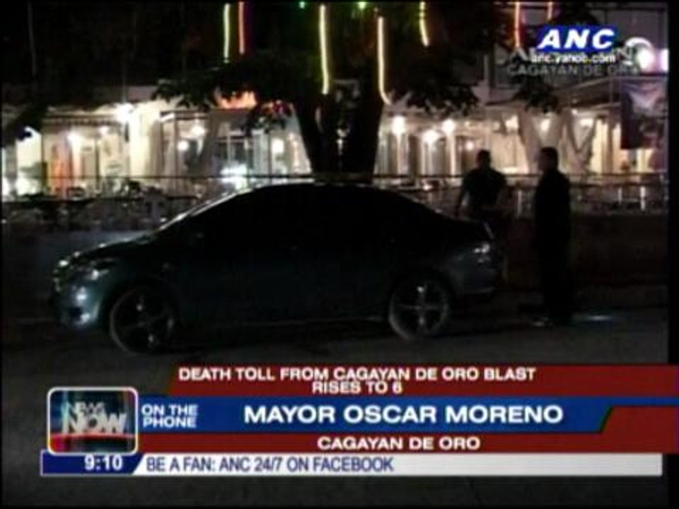 6 killed in Cagayan de Oro blast