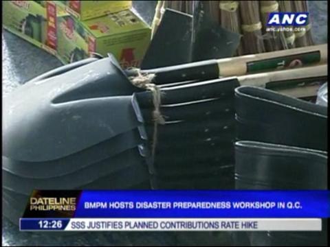 BMPM hosts disaster preparedness workshop in QC