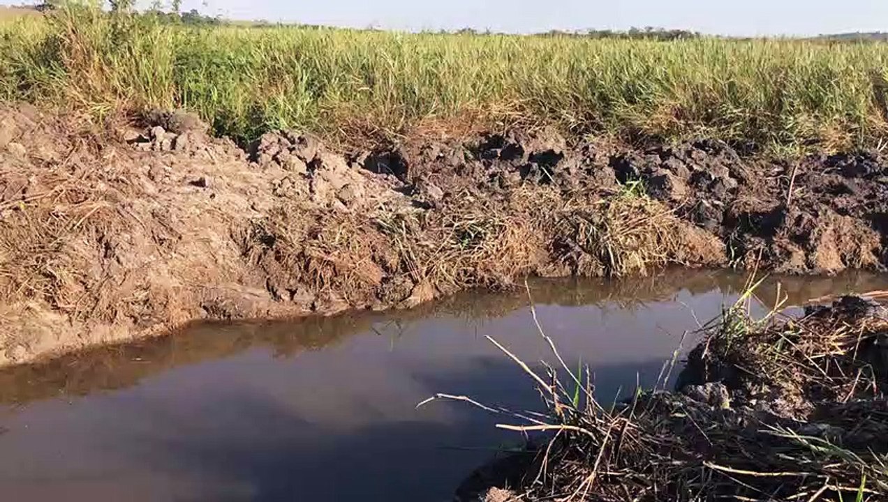 PF descobre abertura de canal artificial e porto clandestino usado por contrabandistas